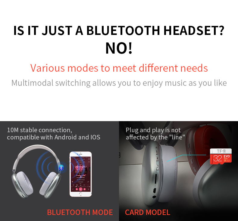 Wireless Bluetooth Headphones