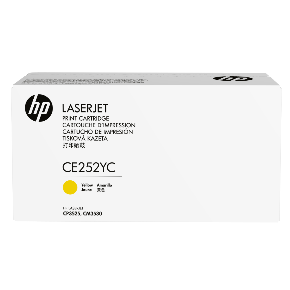 GENUINE HP CE252YC Yellow Toner Cartridge