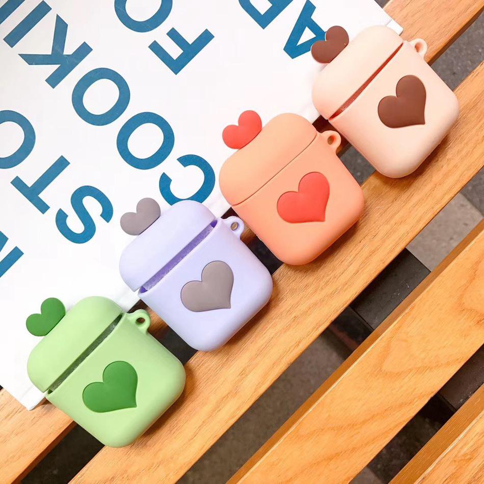 AirPods Case -Pastel Heart