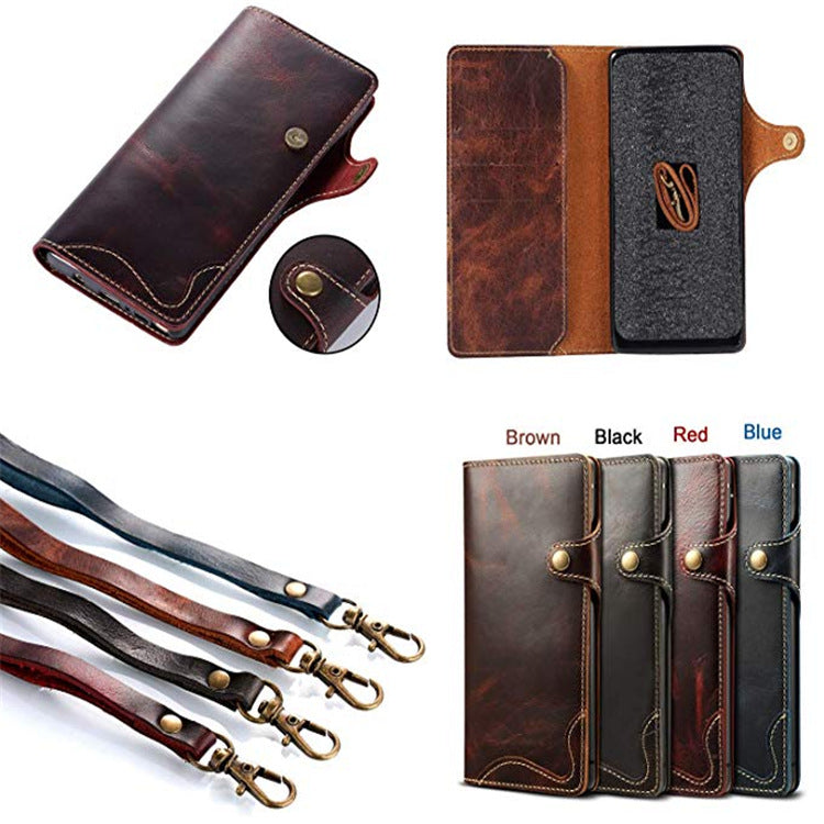 Genuine Leather iPhone X/XS/XS Max Wallet Case