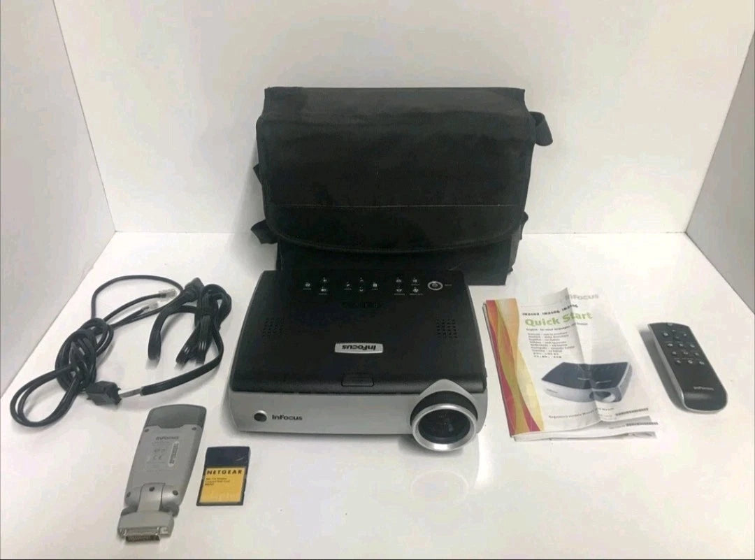 InFocus IN34 W340 DLP Portable Projector 2500 Lumens